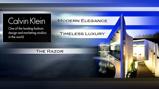 Modern Elegance and Timeless Luxury with Calvin Klein and The Razor