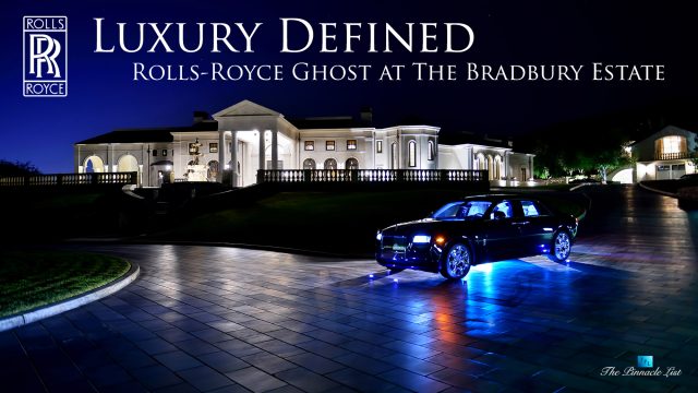 Luxury Defined - Rolls-Royce Ghost at The Bradbury Estate in Southern California