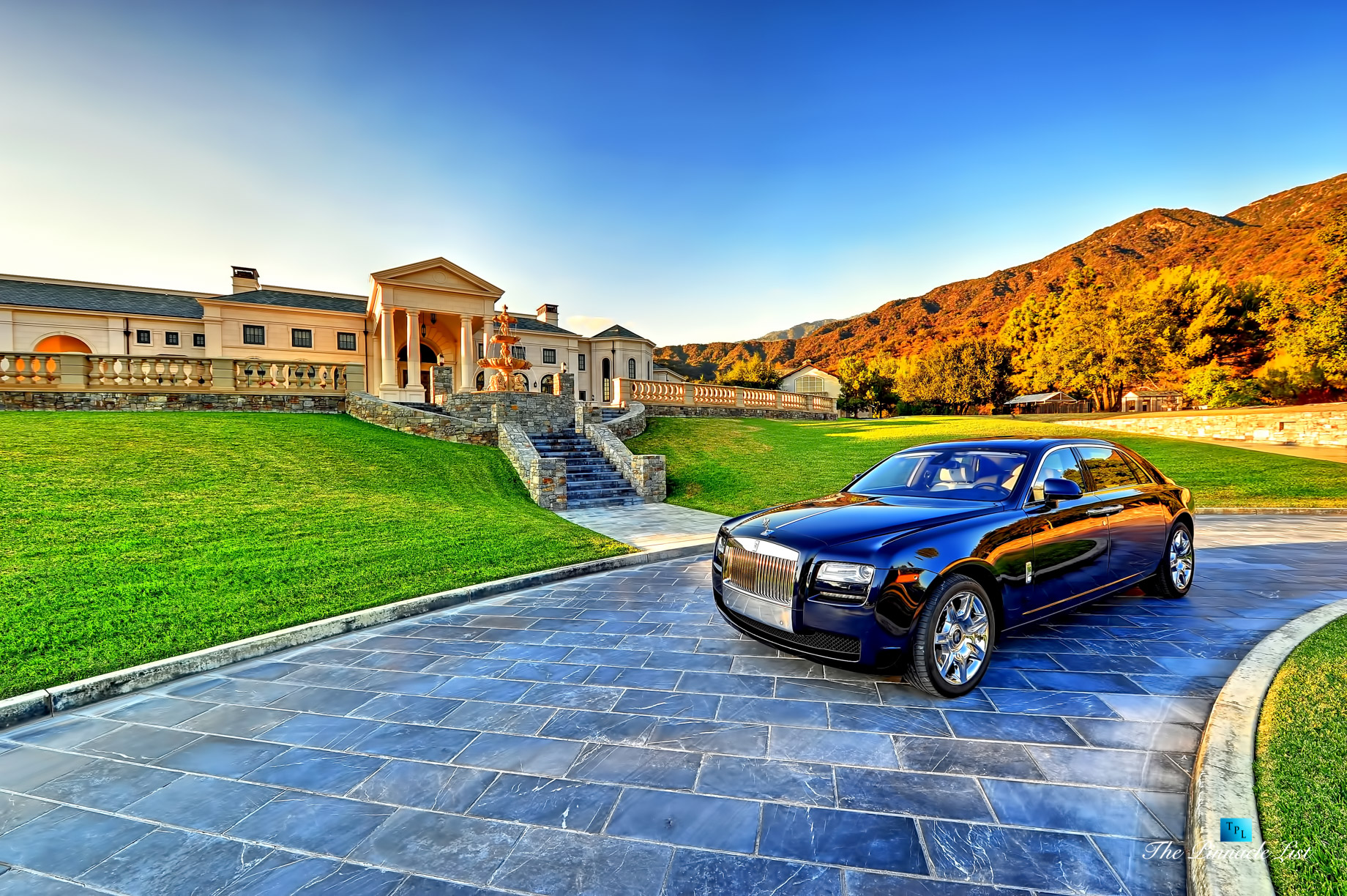 Luxury Defined - Rolls-Royce Ghost at The Bradbury Estate in Southern California