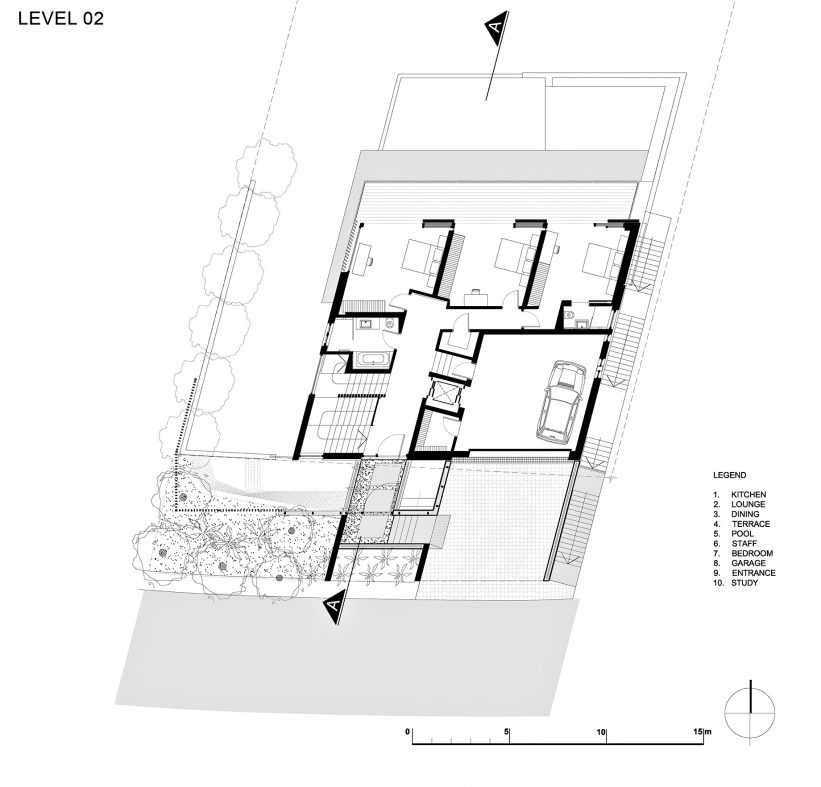 Floor Plans - Level 2 - Head Road 1816 - Fresnaye, Cape Town, Western Cape, South Africa