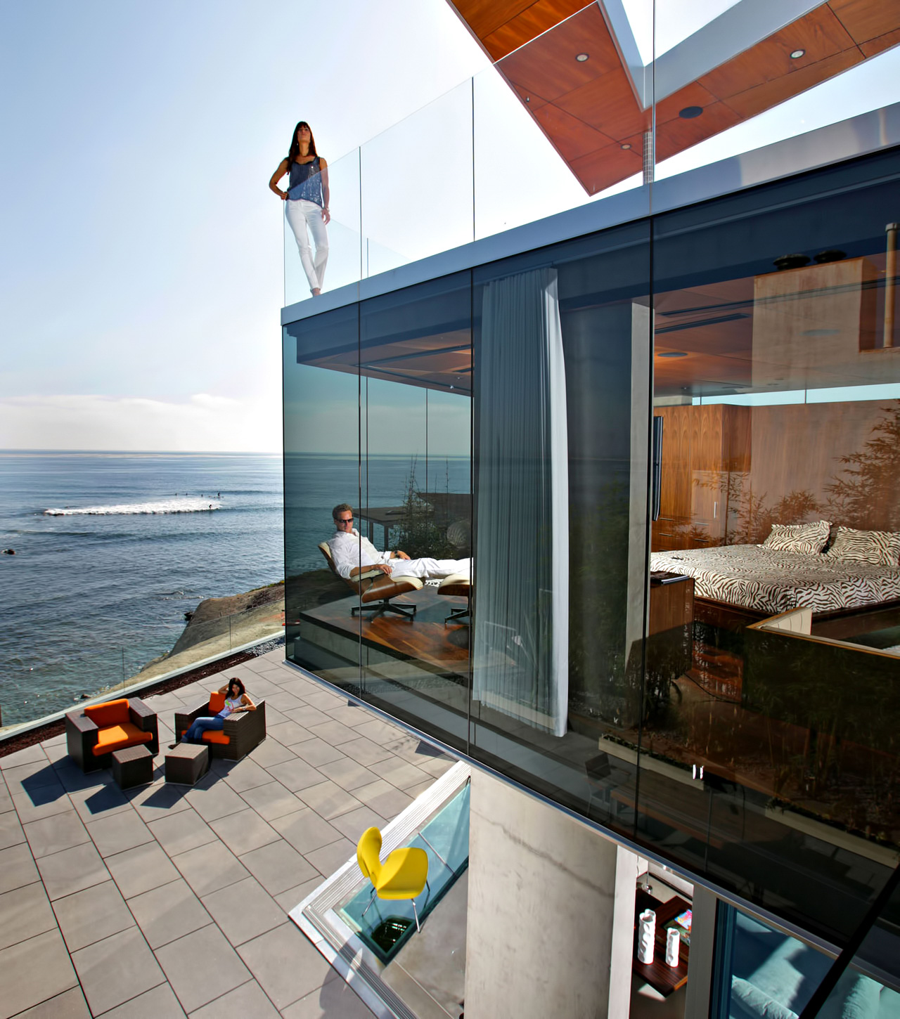 Lemperle Glass House Residence - 5672 Dolphin Place, La Jolla, San Diego, CA, USA