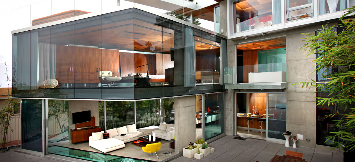 Lemperle Glass House Residence - 5672 Dolphin Place, La Jolla, San Diego, CA, USA