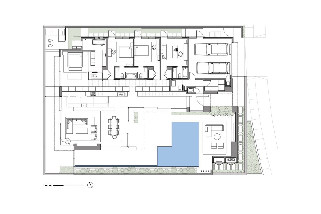 Floor Plan - Cormac Residence - 1027 White Sails Way, Corona del Mar, CA, USA