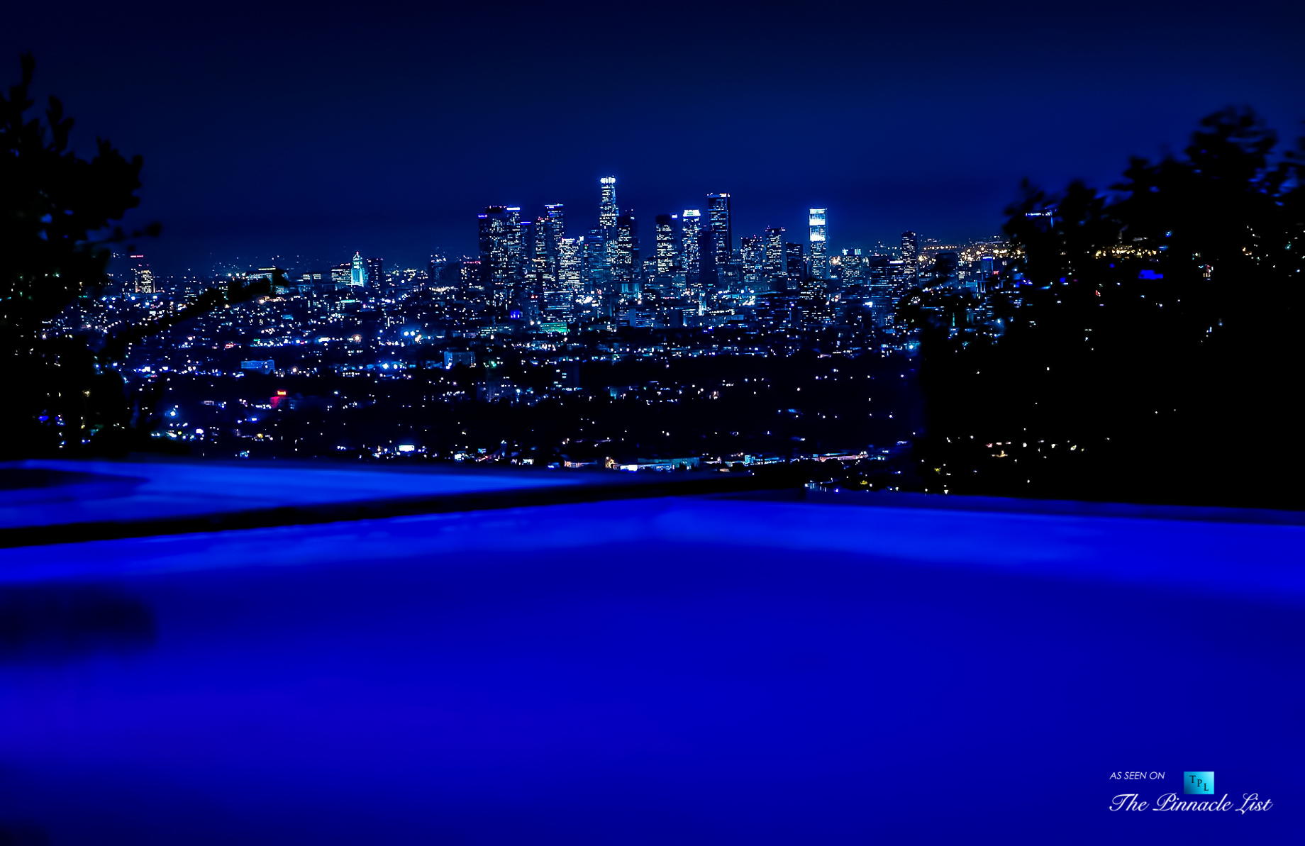 Poolside LA City Views – Matthew Perry Residence – 9010 Hopen Place, Los Angeles, CA, USA