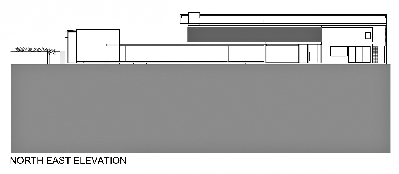 North East Elevation - Dakar Sow Residence - Dakar, Senegal