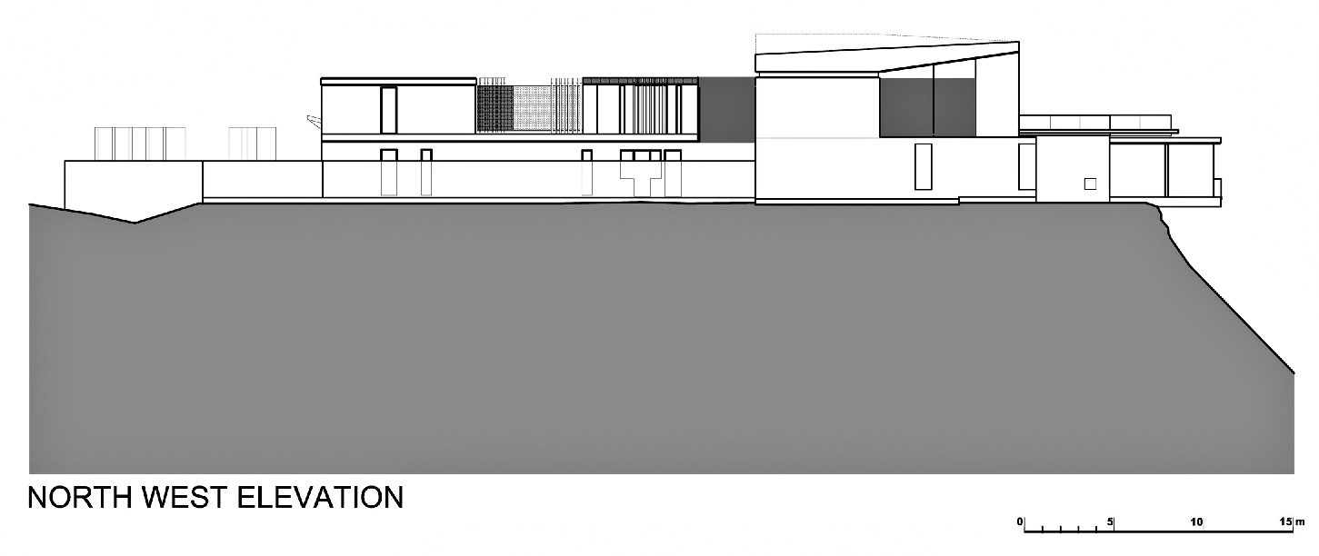 North West Elevation – Dakar Sow Residence – Dakar, Senegal