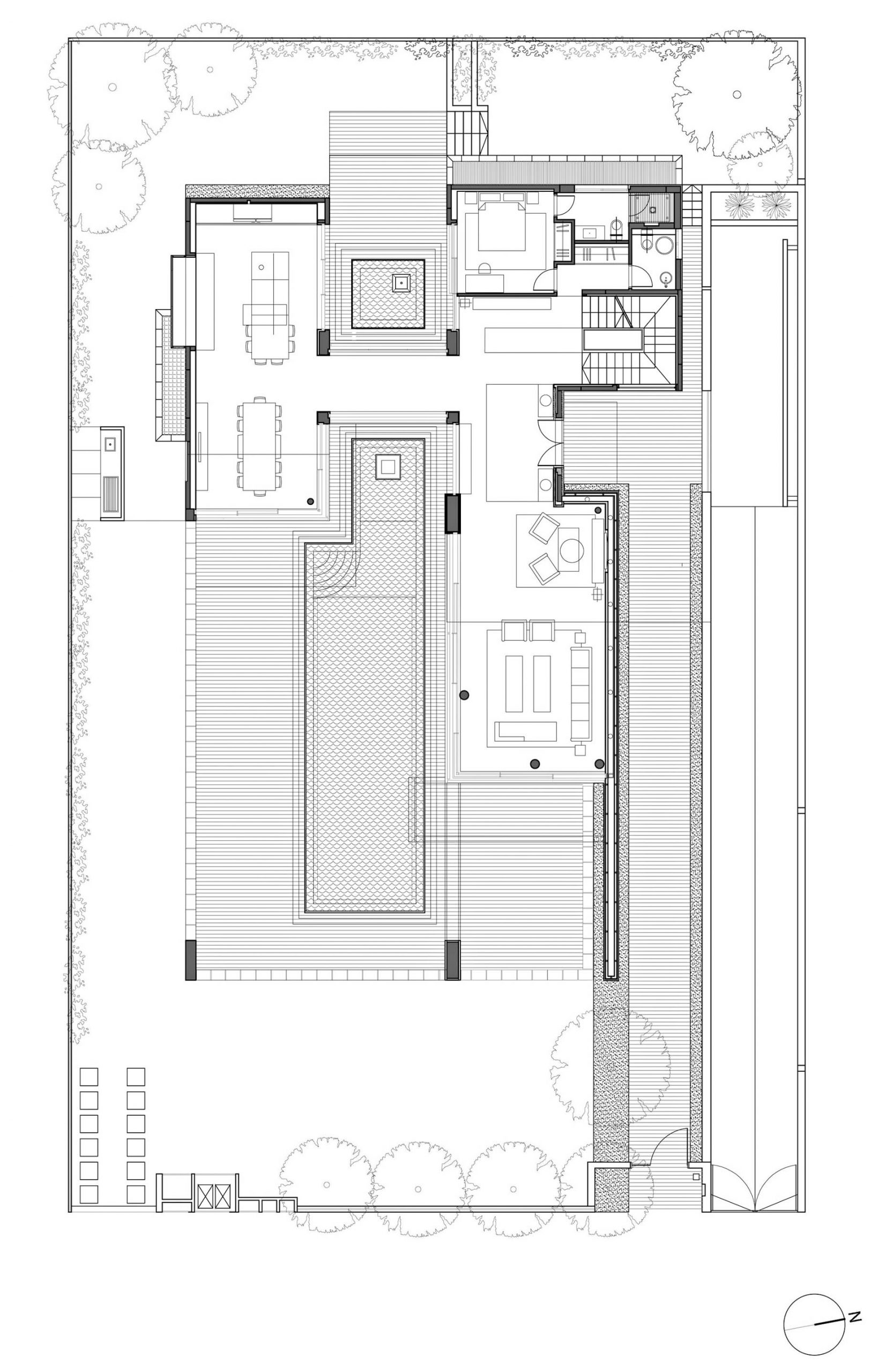 Floor Plans - Villa C Residence - Caesarea, Haifa, Israel