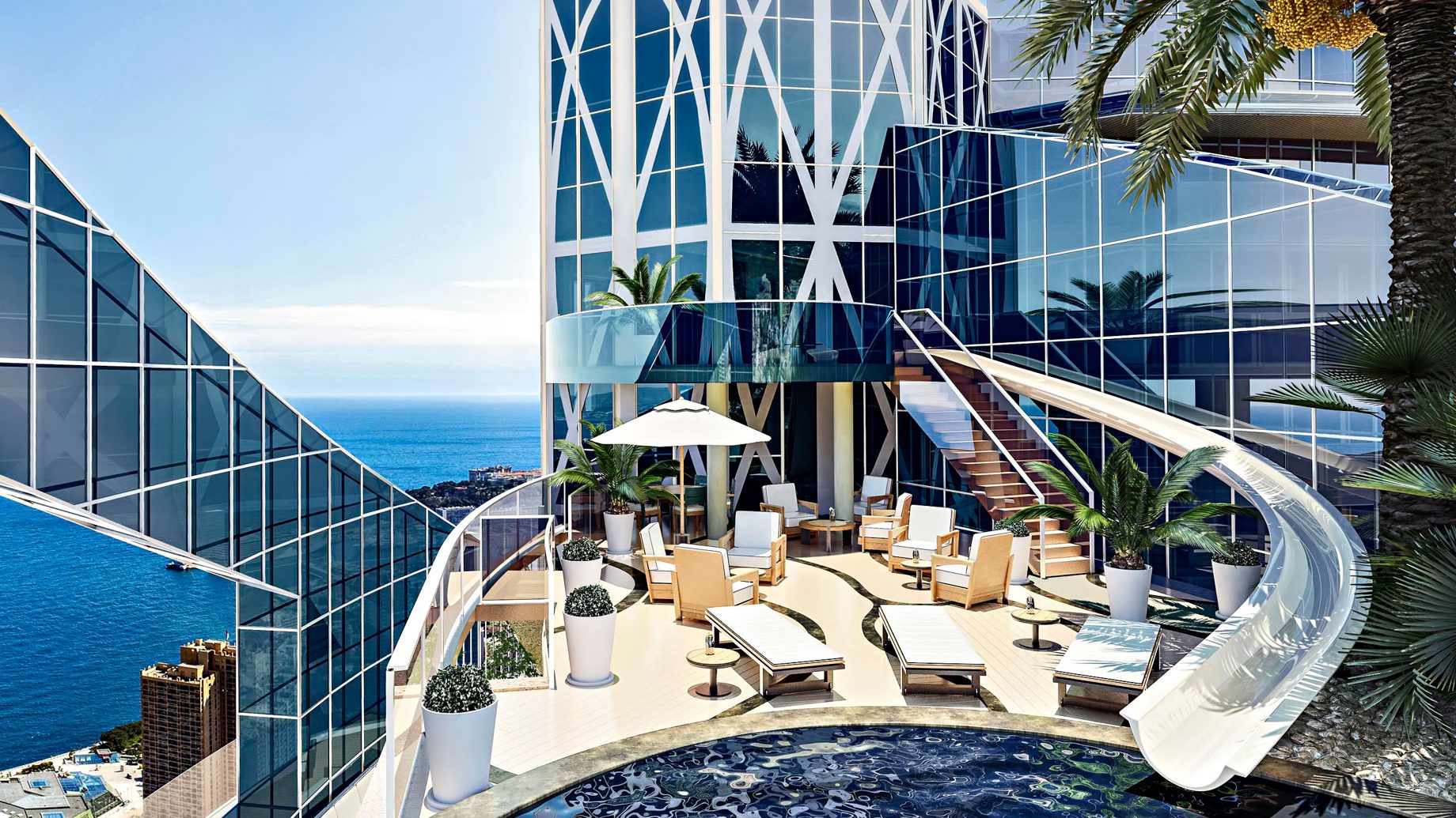 $387 Million Tour Odeon Tower Sky Penthouse – Principality of Monaco 🇲🇨