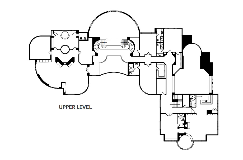 Upper Level Floor Plan Michael Jordan S Chicago Home Legend Upper Level Floor Plan Michael Jordan