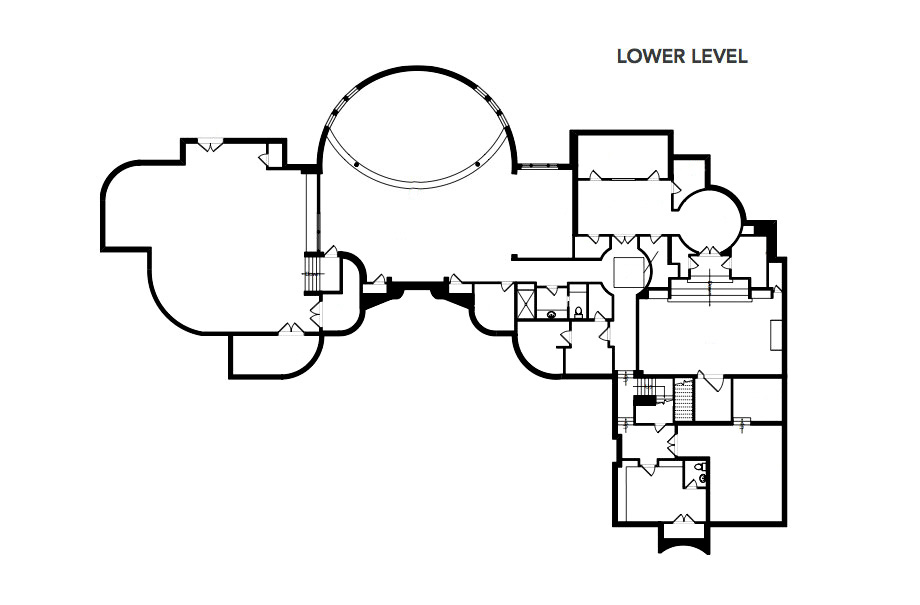 Lower Level Floor Plan Michael Jordan S Chicago Home Legend Lower Level Floor Plan Michael Jordan