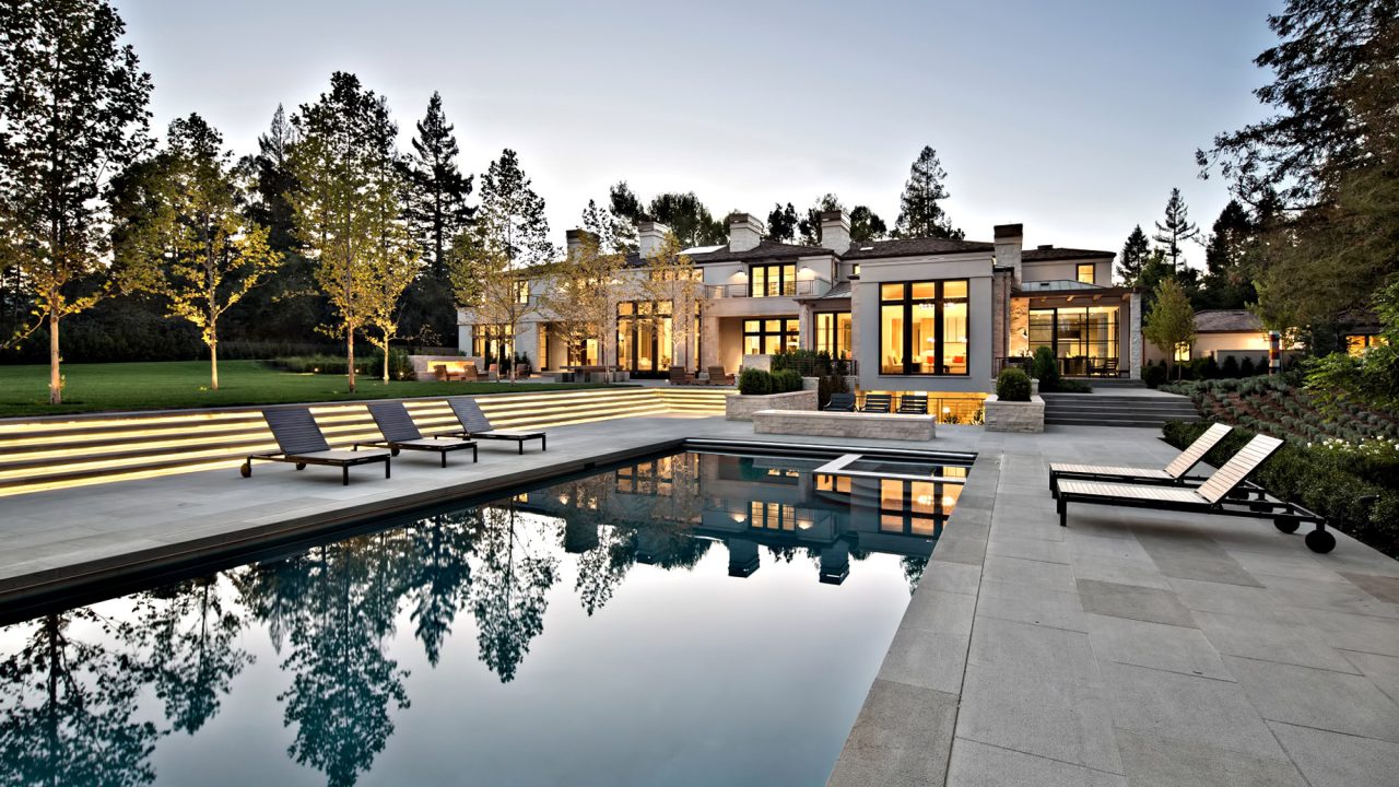 Billionaire Paul Allen Estate - 267 Camino Al Lago, Atherton, CA, USA