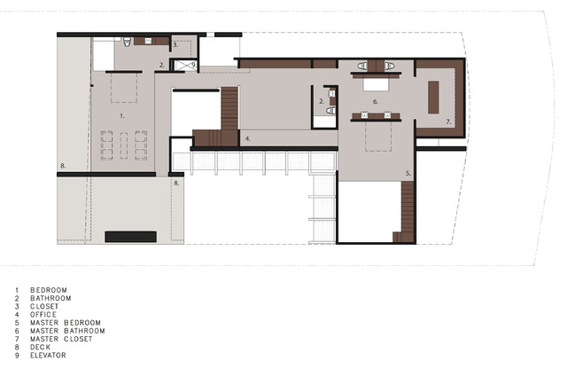 Floor Plans - Caya Seaman Luxury Residence - 43 Beach View Ave, Dana Point, CA, USA