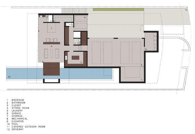 Floor Plans - Caya Seaman Luxury Residence - 43 Beach View Ave, Dana Point, CA, USA