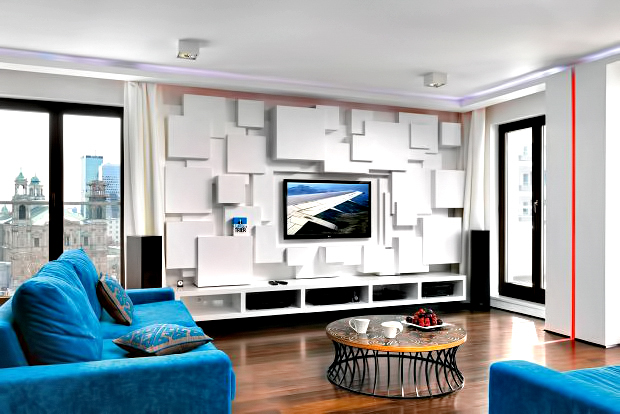 Bold HOLA Design Luxury Apartment – Warsaw, Poland