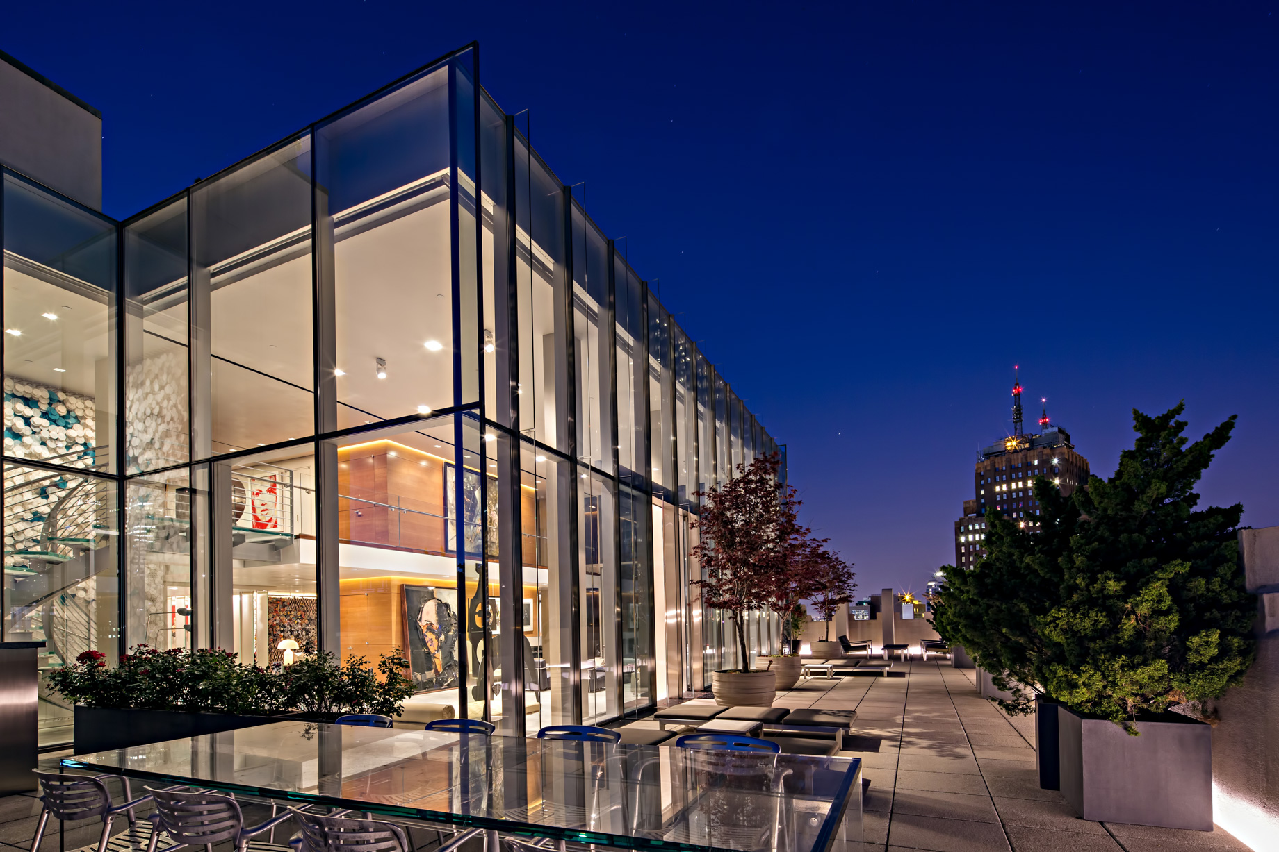 Sky Lofts Glasshouse Penthouse – New York, NY, USA