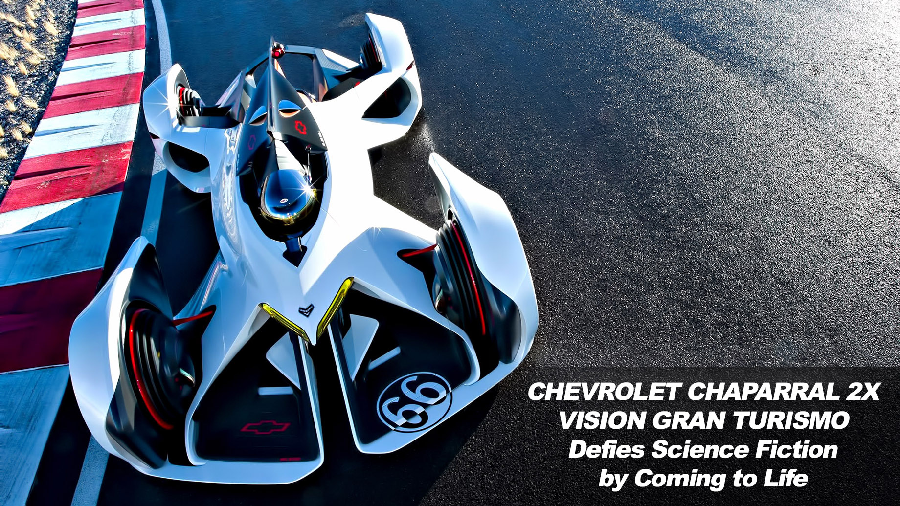 The Chevrolet Chaparral 2X Vision Gran Turismo Defies Science Fiction by Coming to Life