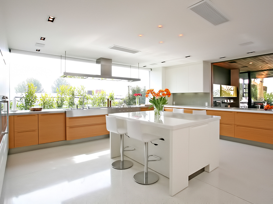 Modern Gourmet Kitchen – Trousdale Estates Luxury Home – 630 Clifton Pl, Beverly Hills, CA, USA