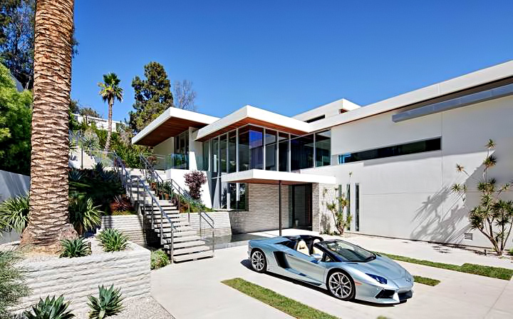 Luxury Home - 1232 Sunset Plaza Drive, Los Angeles, CA, USA