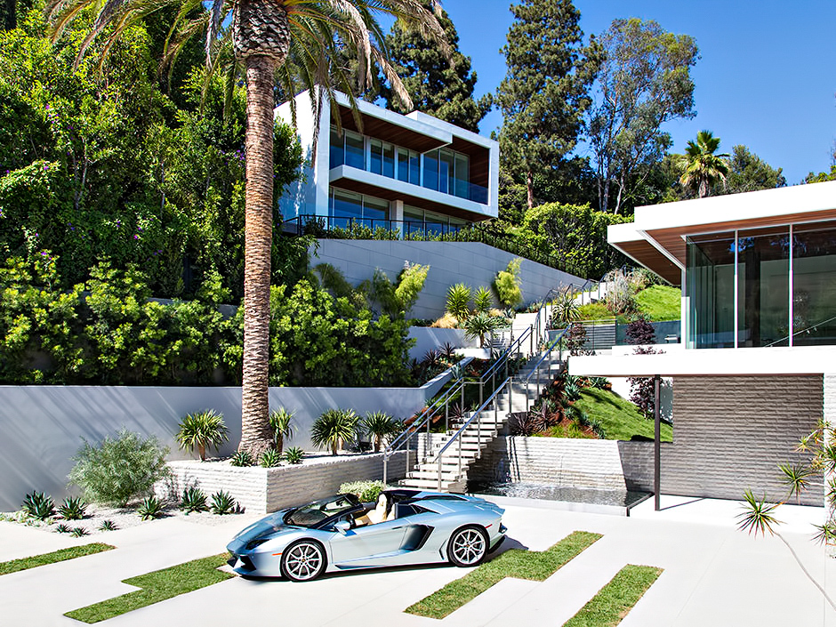 Luxury Home - 1232 Sunset Plaza Drive, Los Angeles, CA, USA