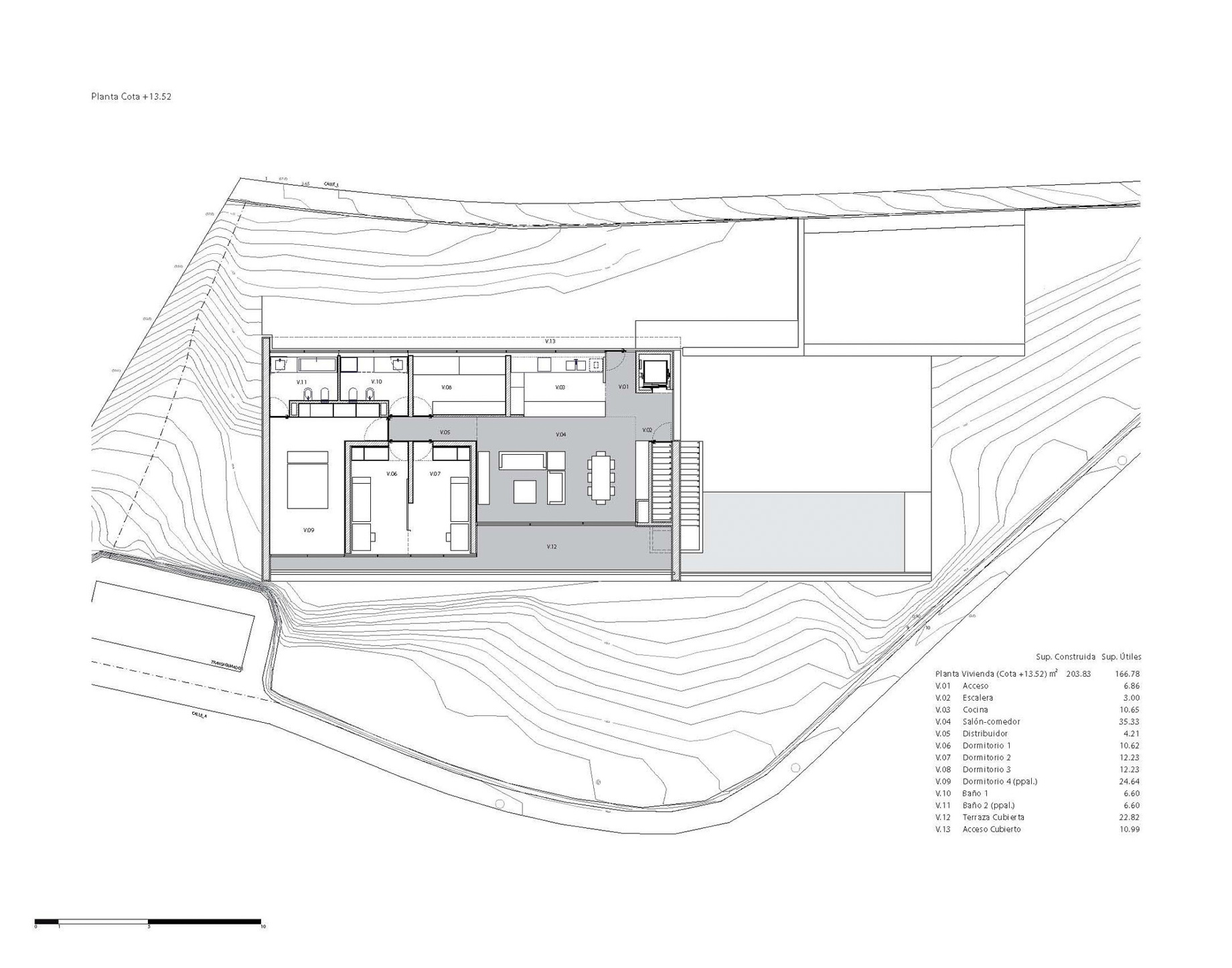 Floor Plans – Casa del Acantilado Luxury Residence – Calp, Alicante, Spain