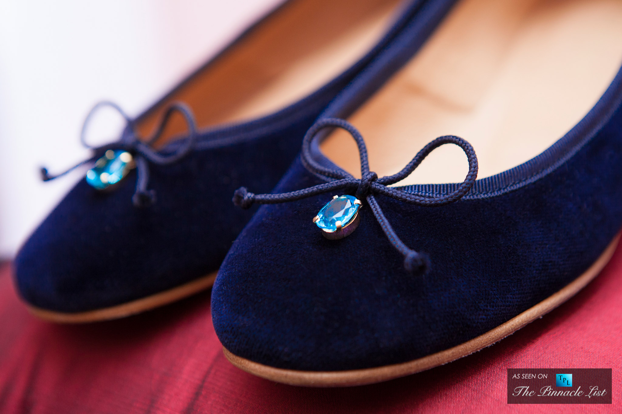 Luxury at Your Feet - Josefinas Blue Persian Salt are the Most Expensive Ballet Flats in the World