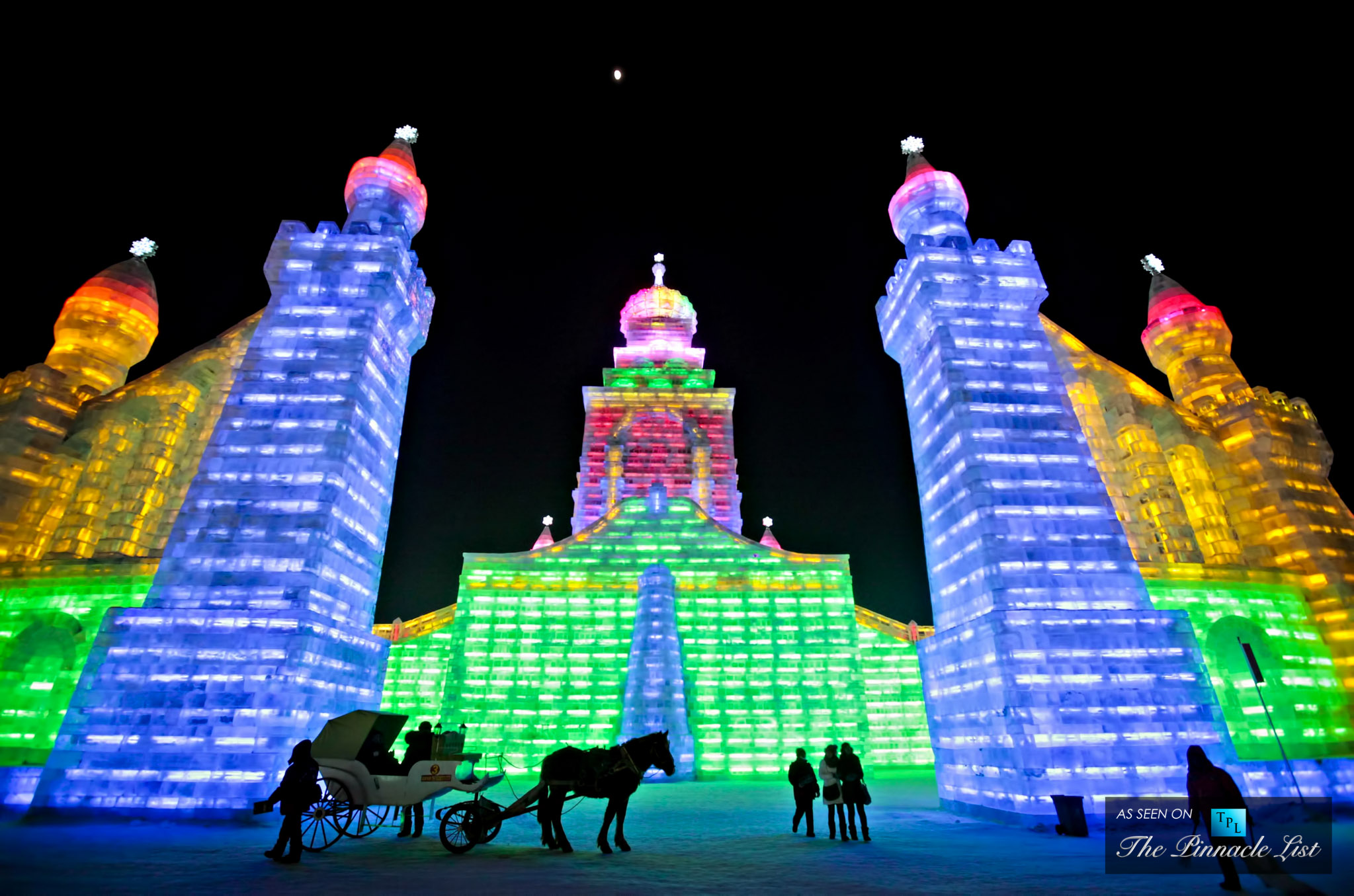 Harbin International Snow and Ice Festival - An Illuminated Awe-Inspiring Winter Wonderland in China