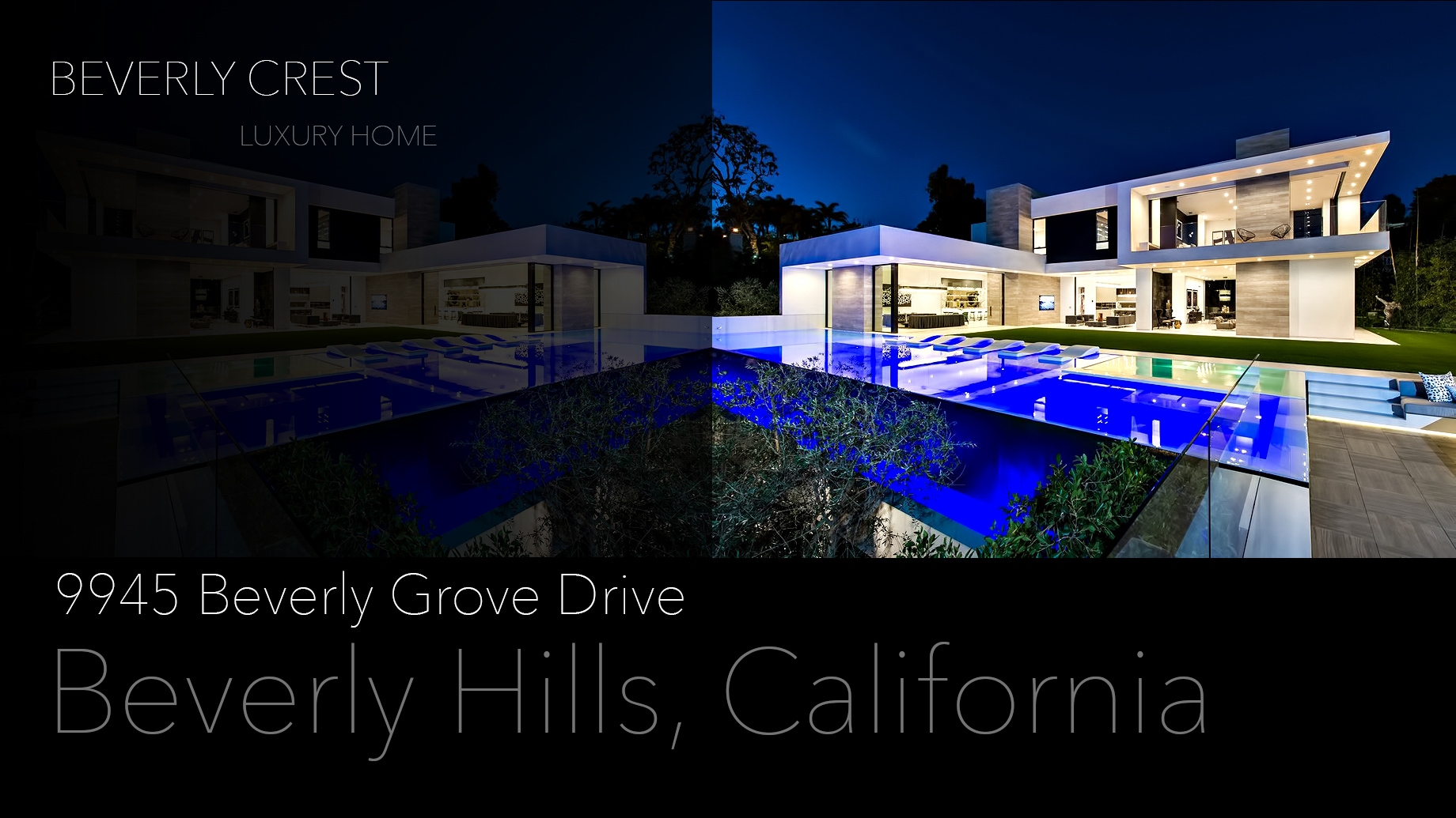 Beverly Crest Luxury Home – 9945 Beverly Grove Drive, Beverly Hills, CA, USA