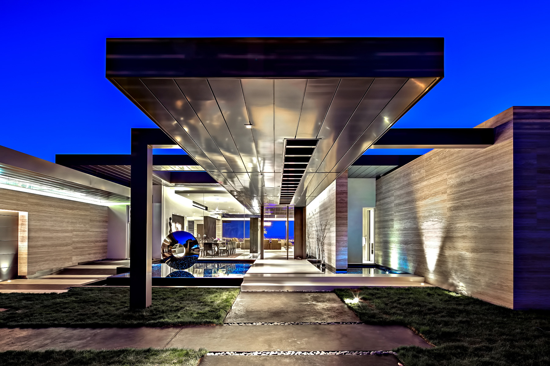 Contemporary Trousdale Estate – 1870 Carla Ridge, Beverly Hills, CA, USA