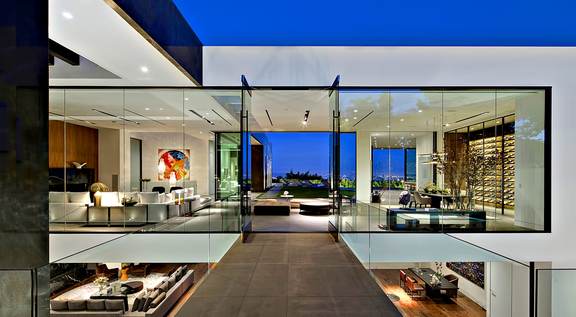 Trophy Modern Luxury Residence – 1442 Tanager Way, Los Angeles, CA, USA