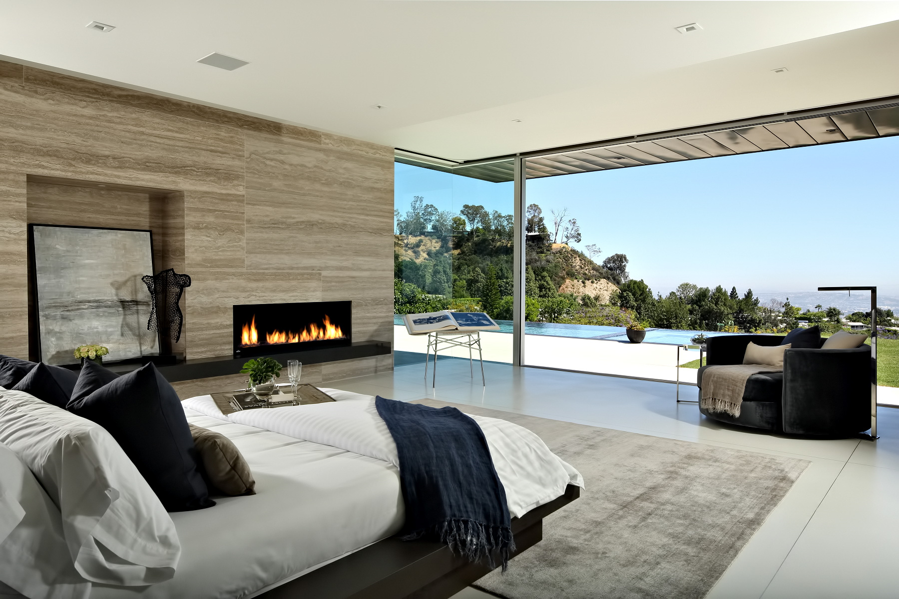 Contemporary Trousdale Estate - 1870 Carla Ridge, Beverly Hills, CA, USA