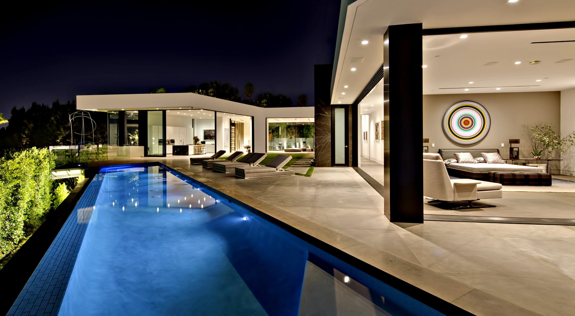 Trophy Modern Luxury Residence – 1442 Tanager Way, Los Angeles, CA, USA