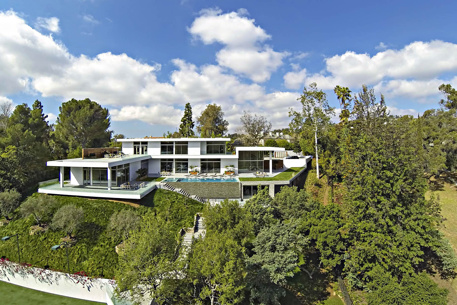 Holmby Hills Contemporary Villa - 438 N Faring Rd, Los Angeles, CA, USA