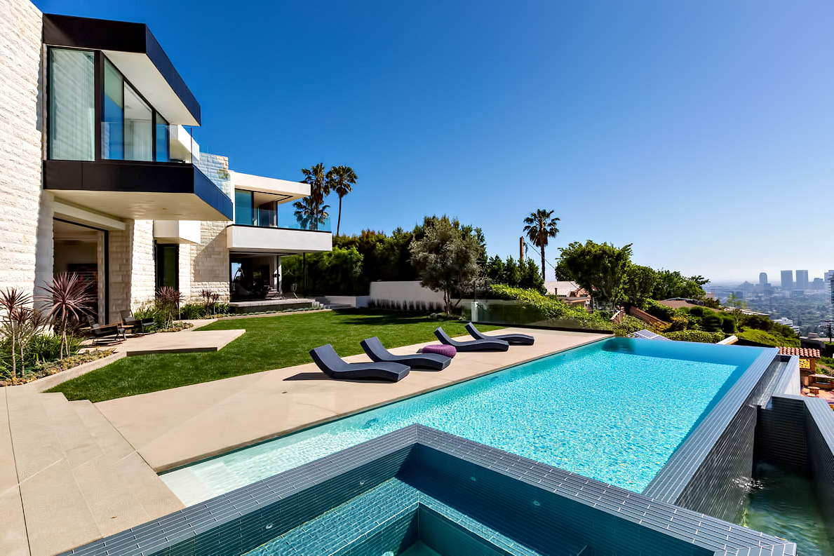 Bird Streets Luxury Contemporary - 9133 Oriole Way, Los Angeles, CA, USA