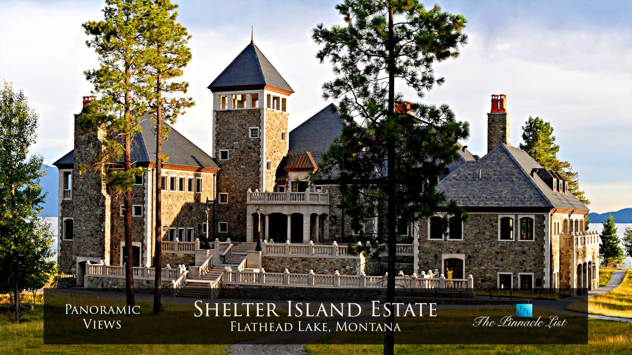 Shelter Island Estate - Flathead Lake, Montana - Panoramic Views - Luxury Real Estate