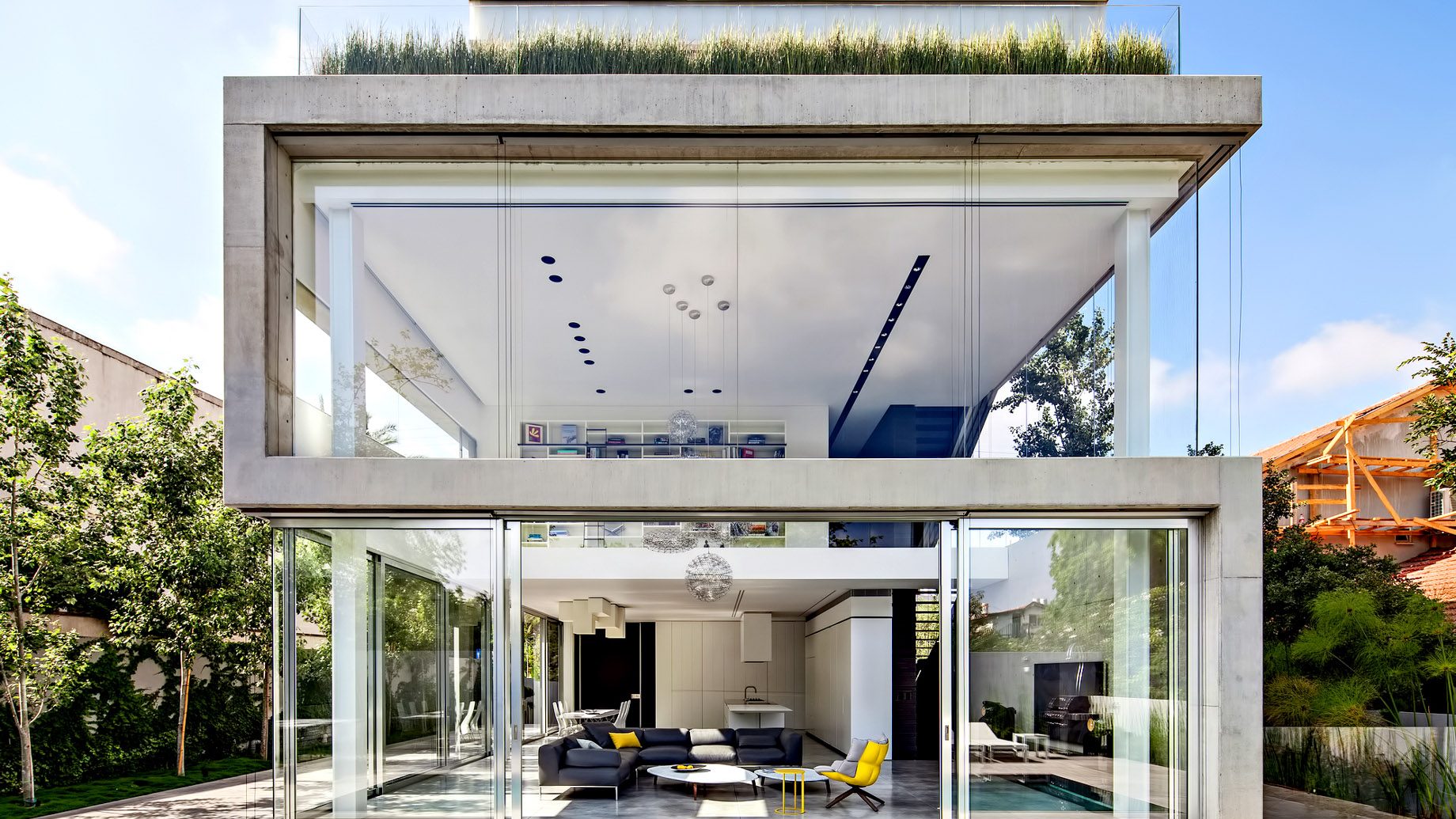 Concrete Cut Luxury Residence – Ramat Gan, Tel Aviv, Israel 🇮🇱