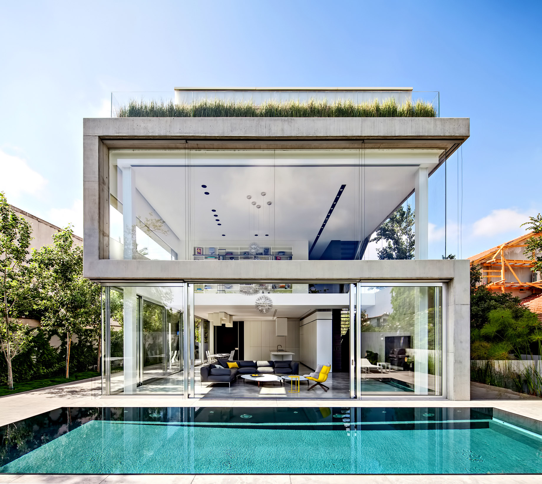 Concrete Cut Luxury Residence – Ramat Gan, Tel Aviv, Israel