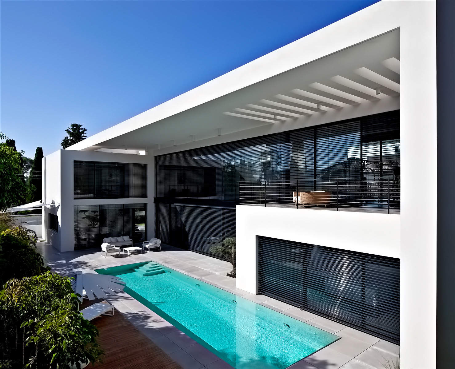 Contemporary Bauhaus Luxury Residence – French Carmel, Haifa, Israel