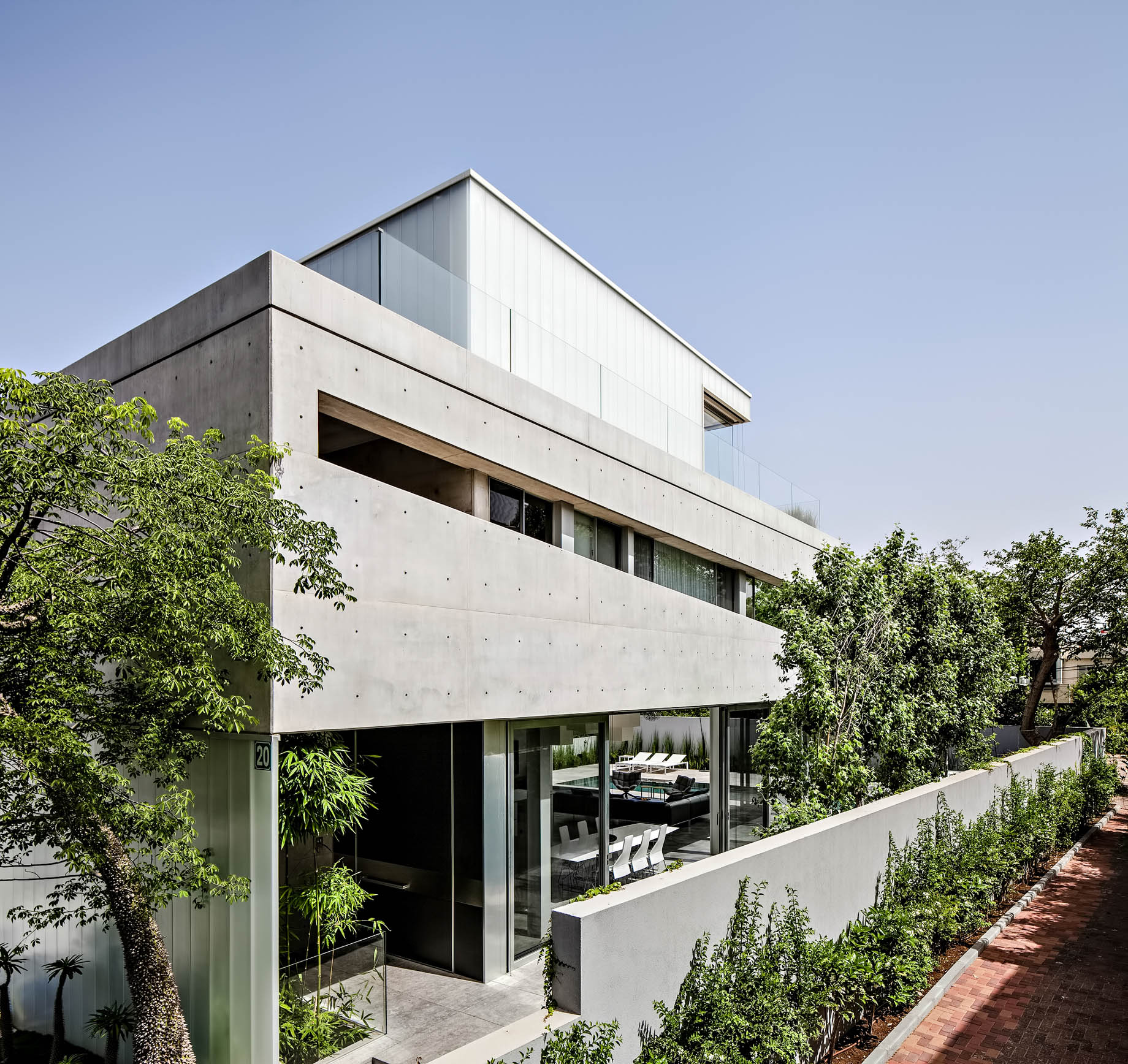 Concrete Cut Luxury Residence – Ramat Gan, Tel Aviv, Israel