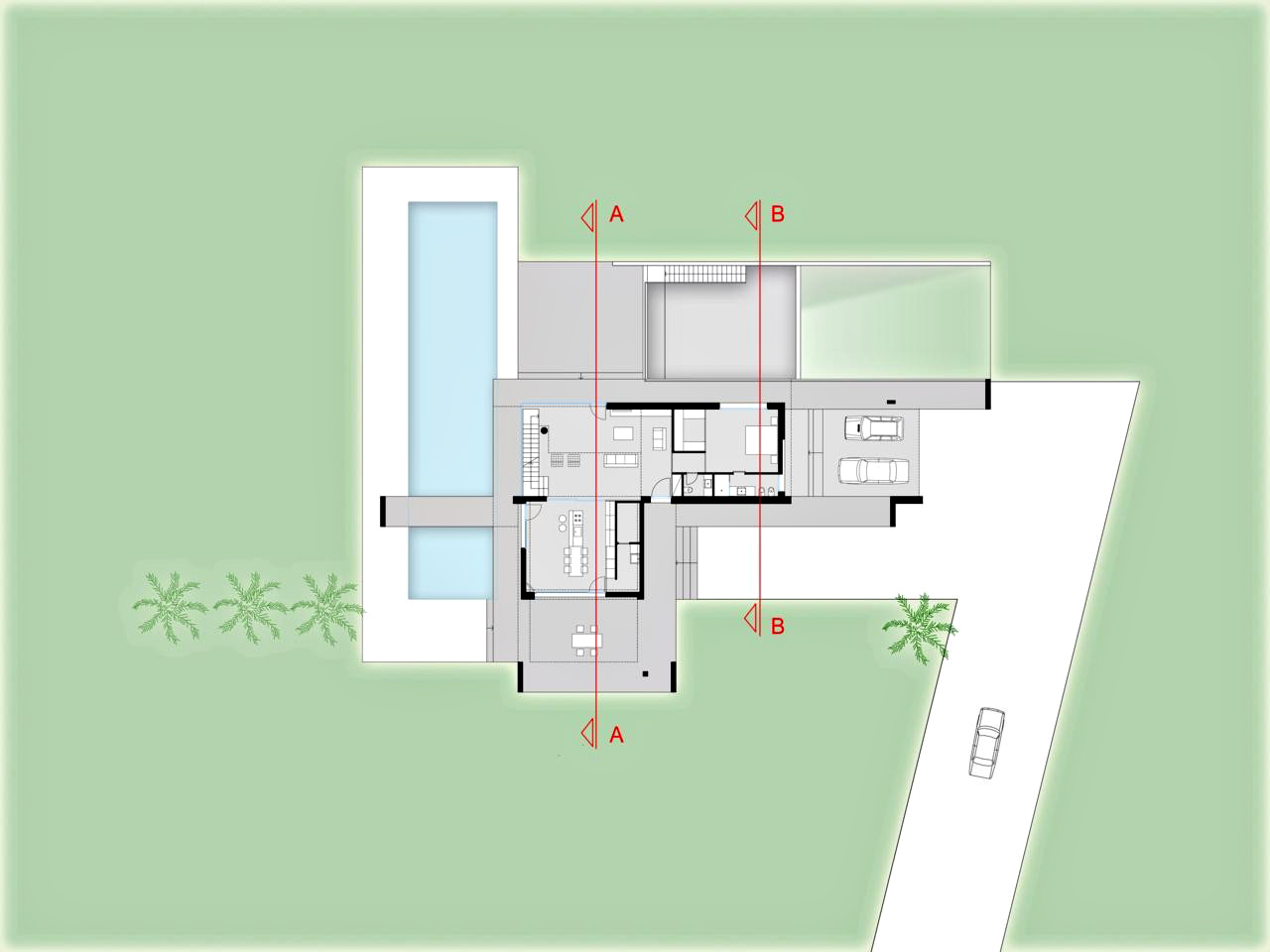 Floor Plans - Villa T Luxury Residence - Ragusa, Sicily, Italy