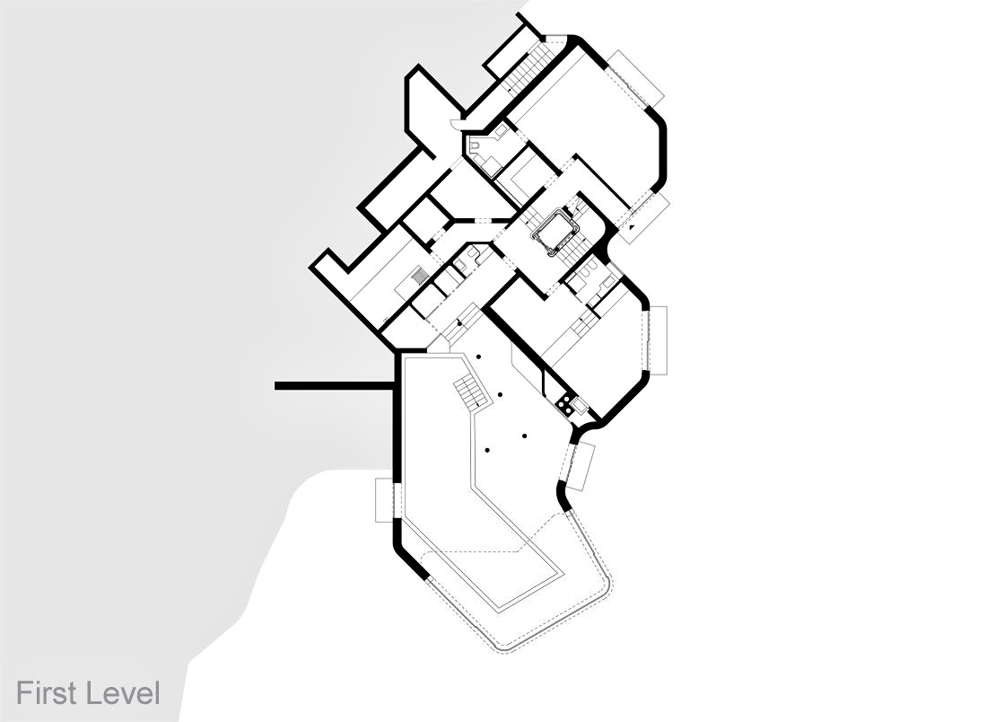 First Level Floor Plan – Dupli Casa Luxury Residence – Ludwigsburg, Stuttgart, Germany