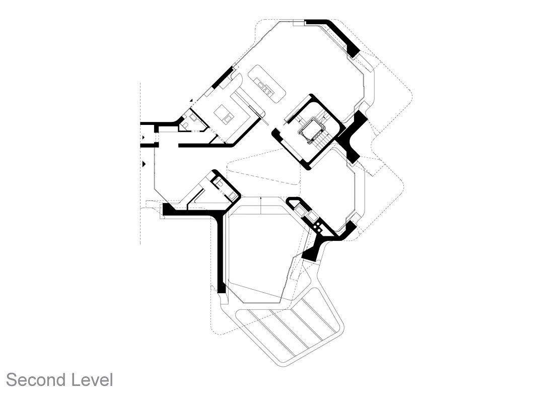 Second Level Floor Plan – Dupli Casa Luxury Residence – Ludwigsburg, Stuttgart, Germany