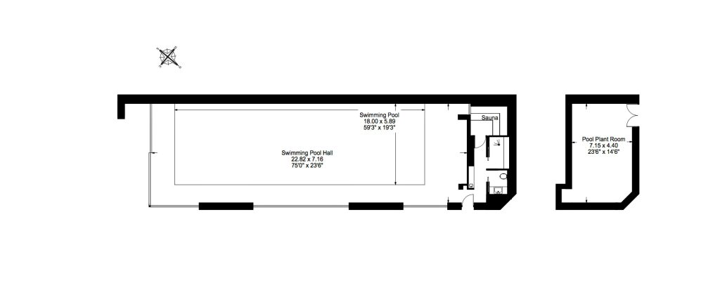 Floor Plans - John Lennon's Former Kenwood Home - Weybridge, Surrey, England, UK