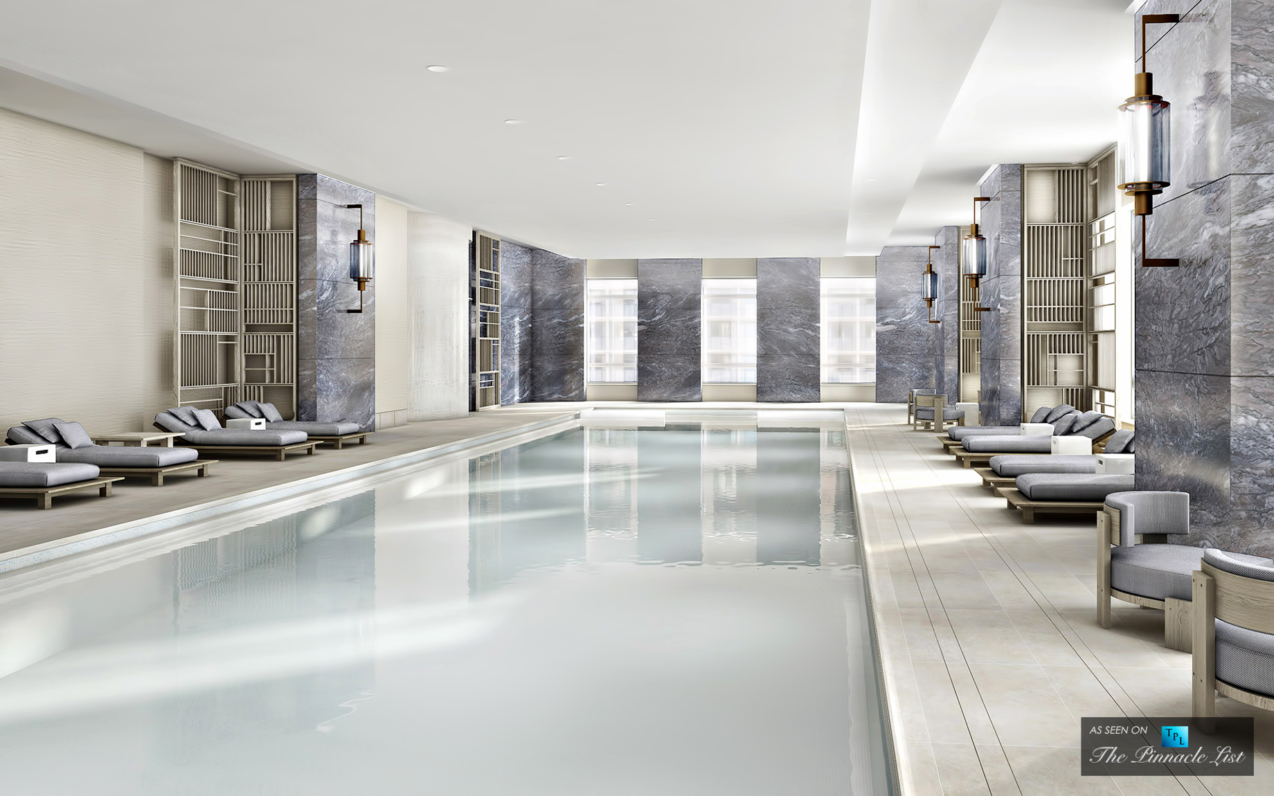 30 Park Place - New York Citys Hottest New Development Fitness Rooms