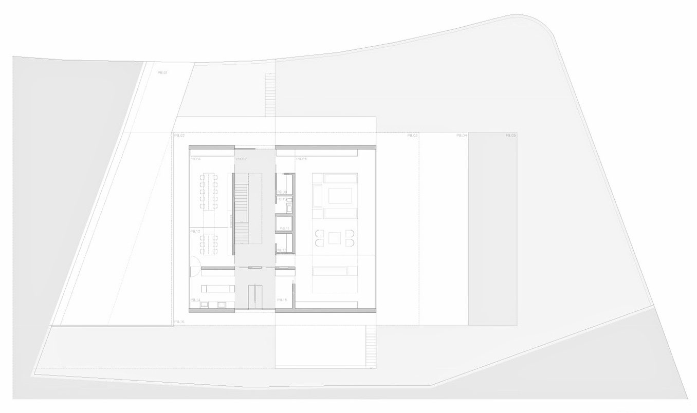 Floor Plans – Casa de Aluminio Luxury Residence – Madrid, Spain