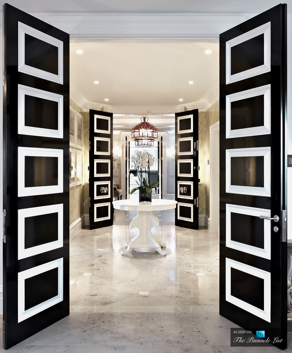 Paint your Interior Doors - Six Simple Ways to Turn a House into a Home with Luxurious Touches