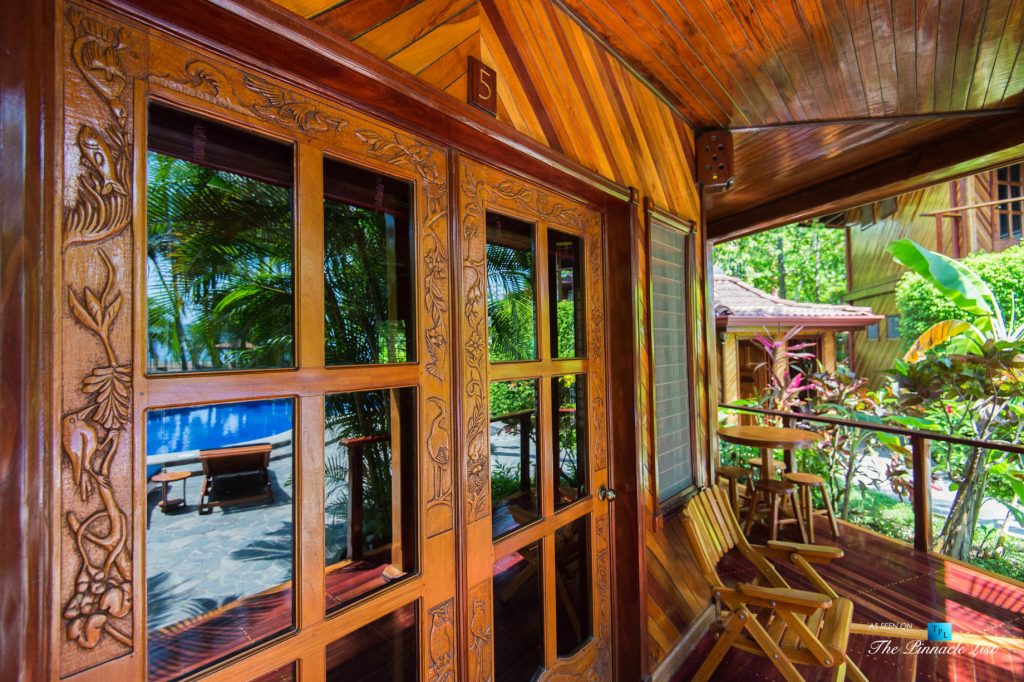 Tambor Tropical Beach Resort - Tambor, Puntarenas, Costa Rica - Suite Door Carving