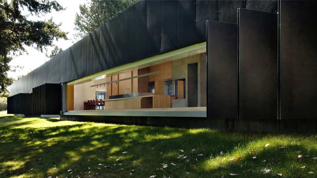 Linear House - Fernwood Rd, Salt Spring Island, BC, Canada