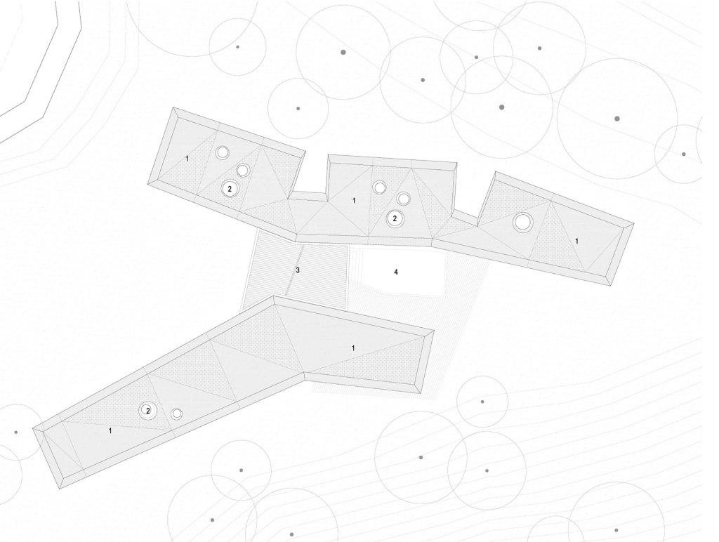 Site Plan - Gozu House Luxury Residence - El Retiro, Antioquia, Colombia