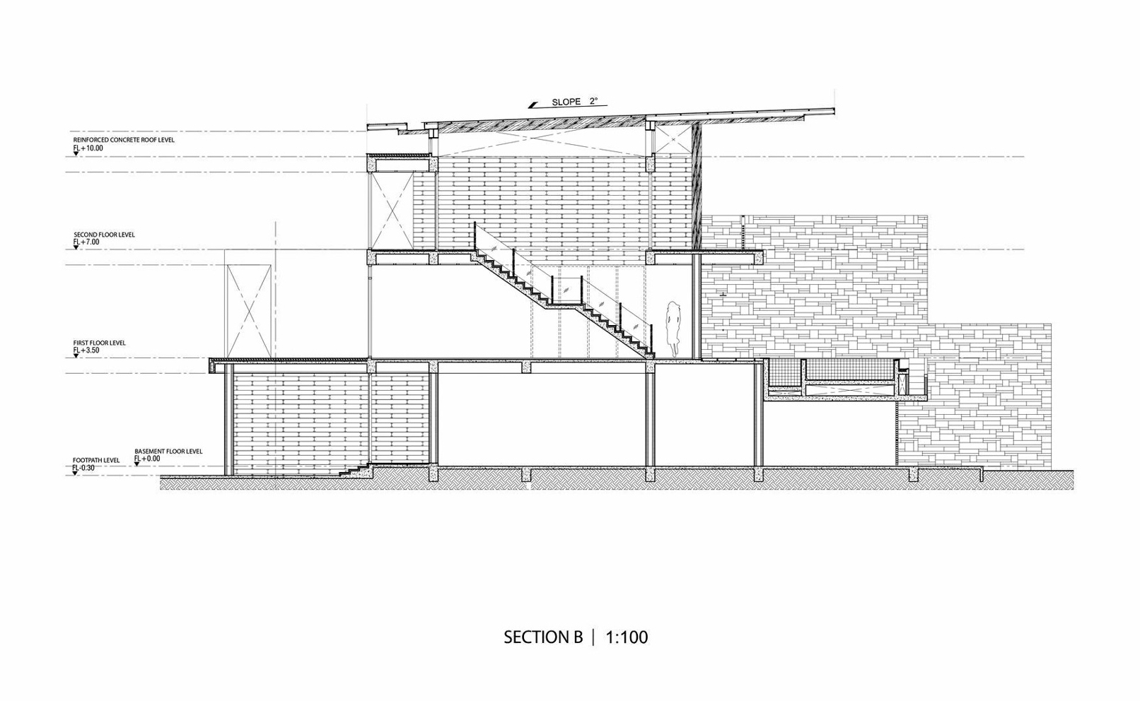 Section - Baan Bang Saray House - Sattahip District, Chon Buri, Thailand