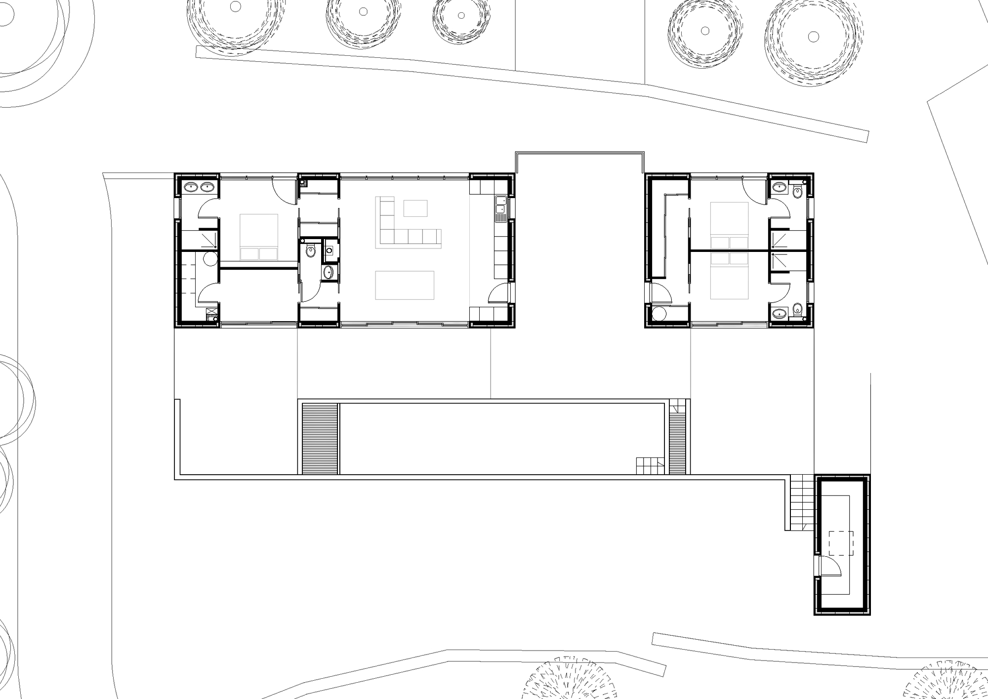 Floor Plans - Villa Temperee Residence - Lodève, Hérault, Occitanie, France